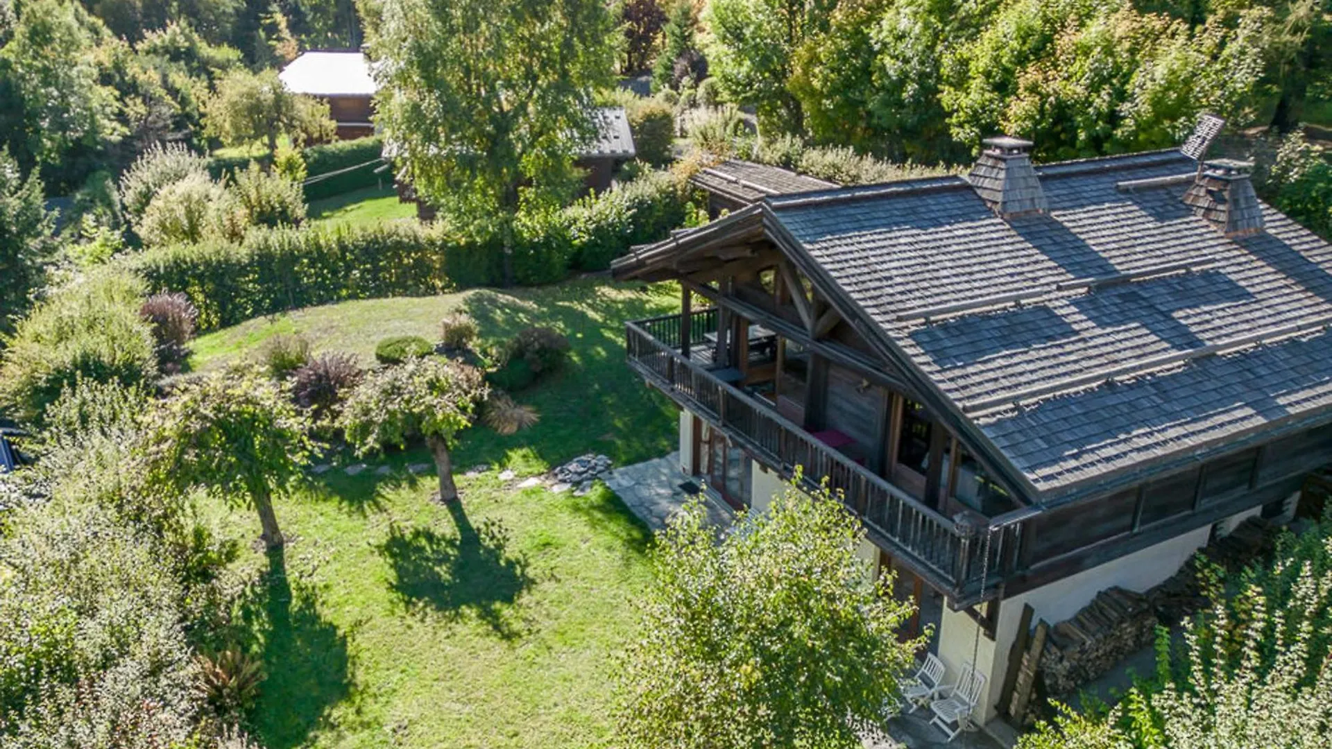 Chalet Authentique Pres De Chamonix Avec Jardin Et Parking - Fr-1-343-182