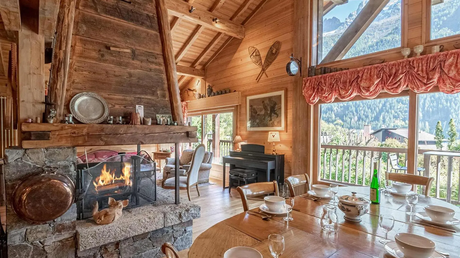 Chalet Authentique Pres De Chamonix Avec Jardin Et Parking - Fr-1-343-182