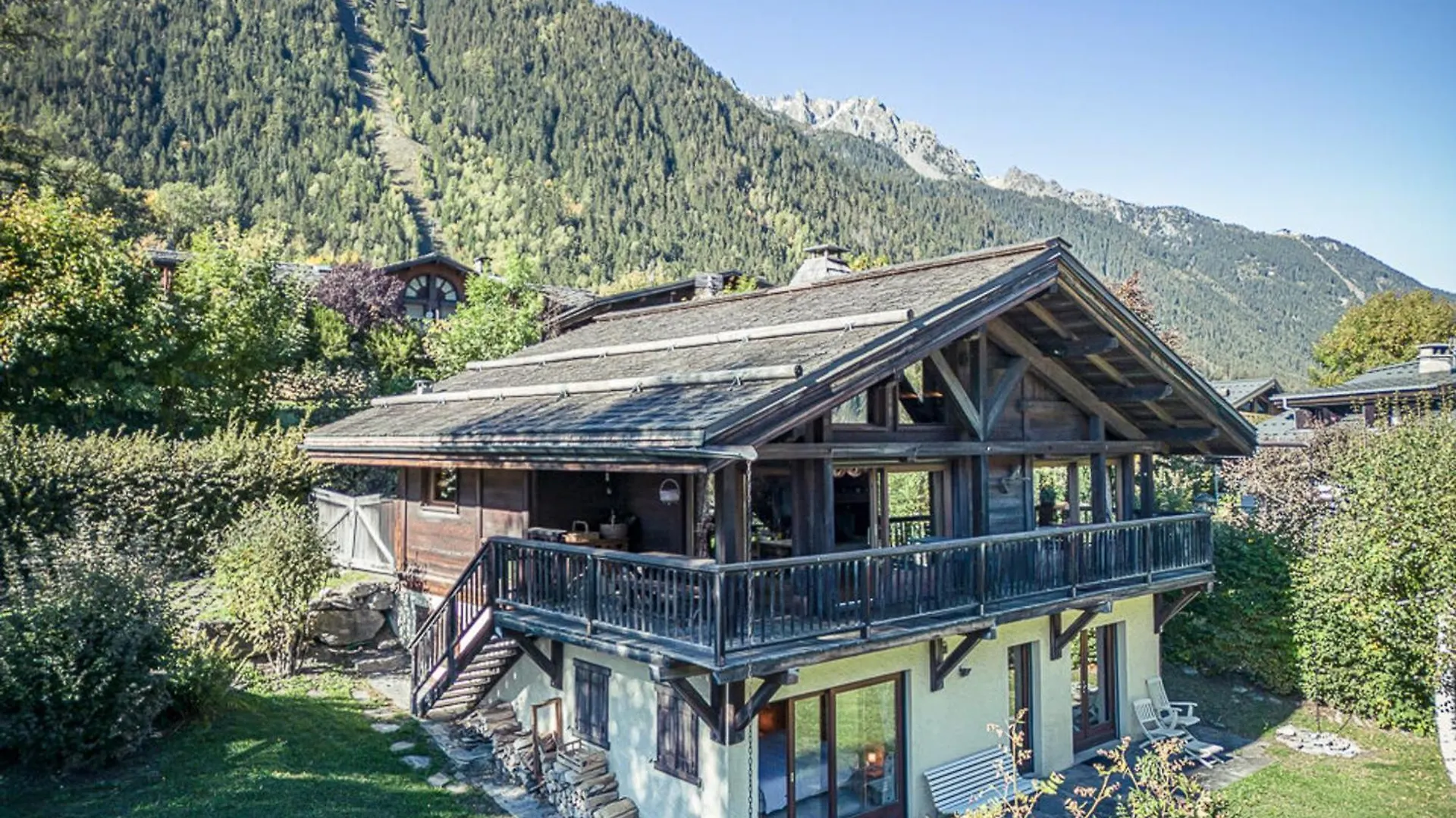 Chalet Authentique Pres De Chamonix Avec Jardin Et Parking - Fr-1-343-182