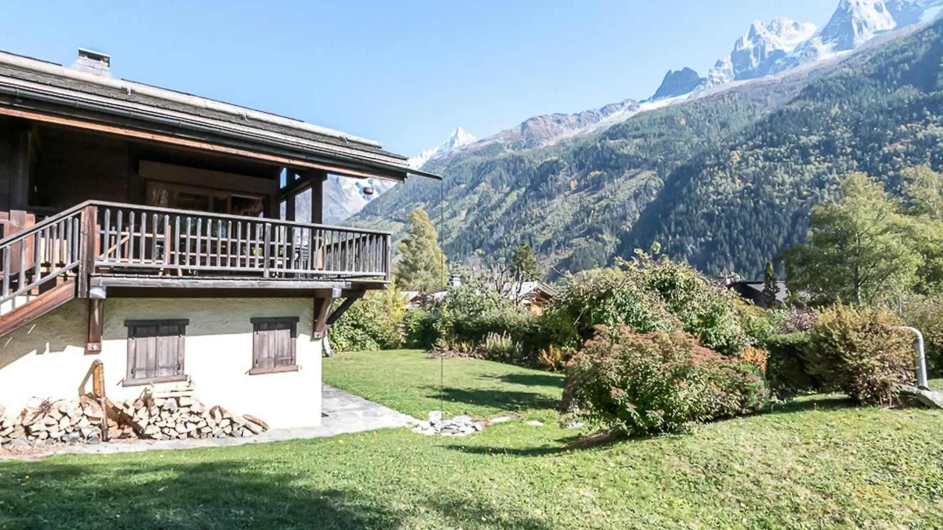 Chalet Authentique Pres De Chamonix Avec Jardin Et Parking - Fr-1-343-182