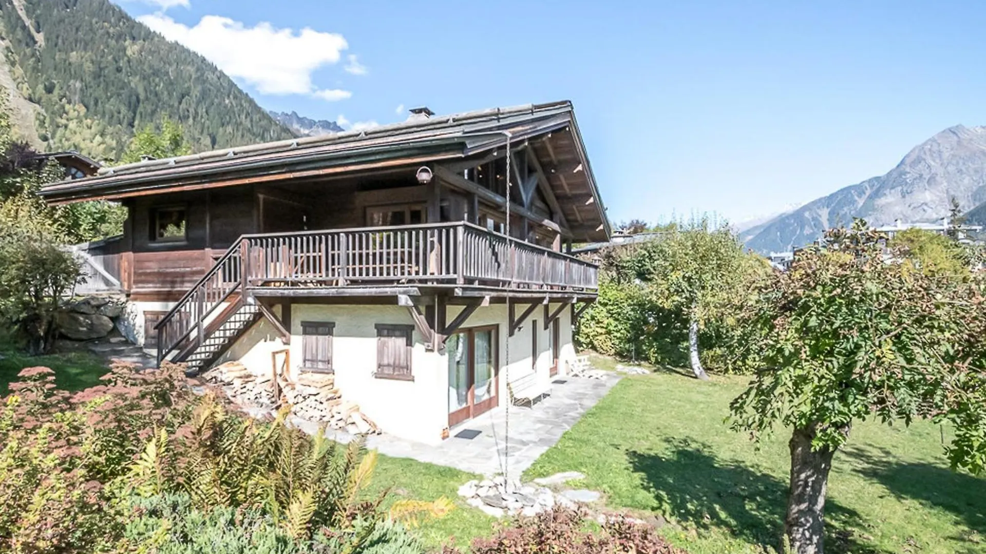 Chalet Authentique Pres De Chamonix Avec Jardin Et Parking - Fr-1-343-182